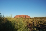 Ayers Rock i Australien er kendt verden over.